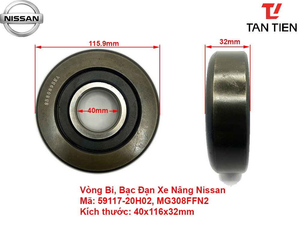 Vòng Bi Nissan 59117-20H02